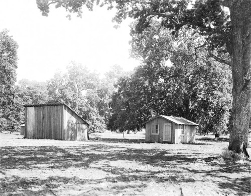 Temporary quarters of the last settler and 1st returned soldier