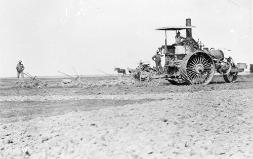 Harvesting Tractor