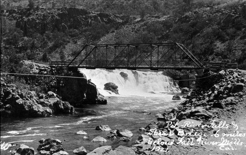 Pit River Falls Steel Bridge