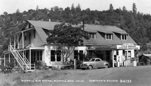 Bidwell Bar Store