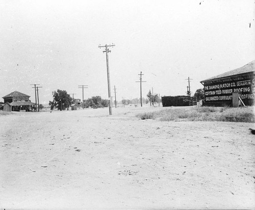 Diamond Match, Red Bluff, Lumberyard|