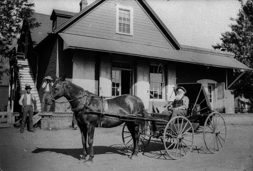 Lige Richardson in Buggy