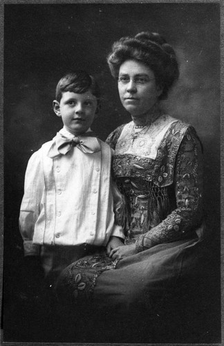 Harry Bently Johnson and Mrs. Stowe