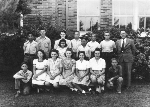 Grand Island School class portrait