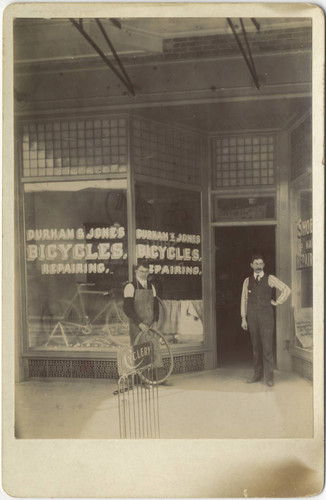 Durham and Jones Bicycles and Repairing Shop