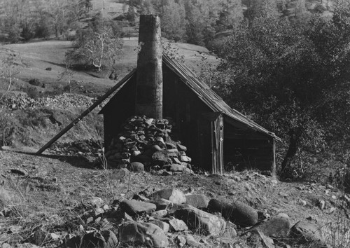 Old miner's cabin