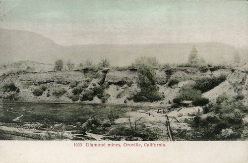 View of Oroville Diamond Mine