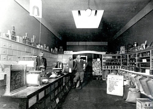 Interior view of Guill's Feed and Seed Store