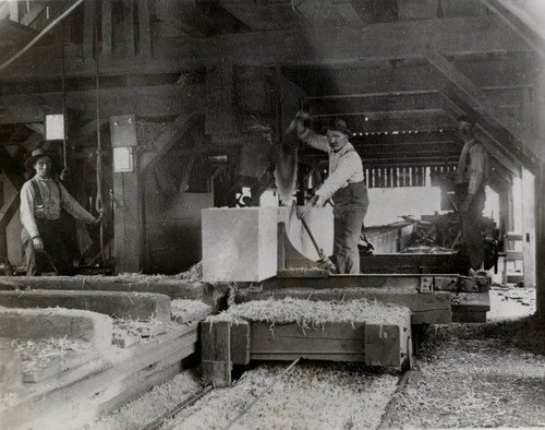 Interior of Griswold Lumber Company