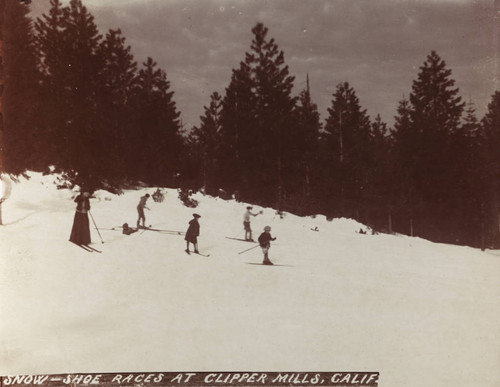 Skiing at Clipper Mills