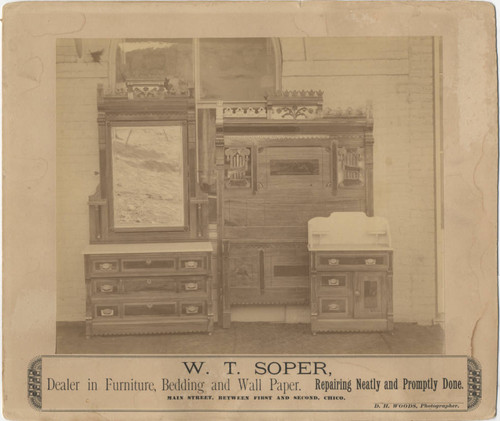 Advertisement for W. T. Soper