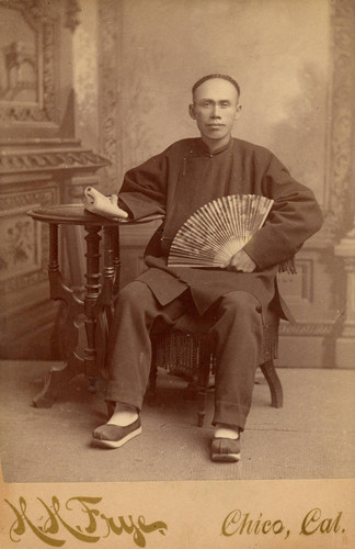 Portrait of Chinese House Boy