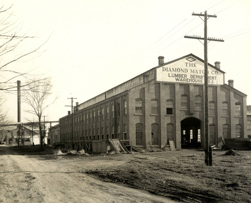 Diamond Match Co. Lumber Dept. Warehouse