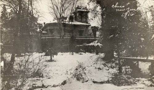 Winter at the Bidwell Mansion