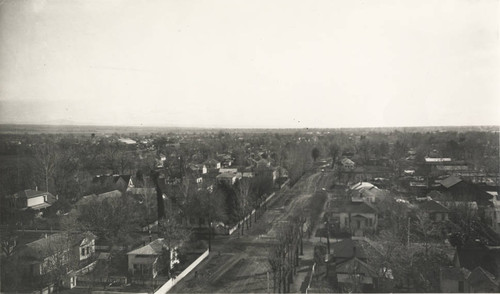 Aerial Photo of Orient Street, Chico, California