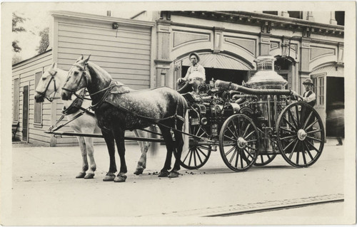 Horse Drawn Fire Engine