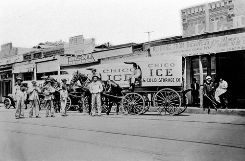 Chico Ice and Cold Storage Company Wagons