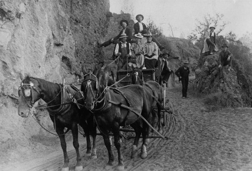 Wagon on Humboldt Road