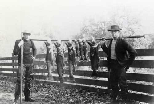 Boys Fishing At Chico Creek