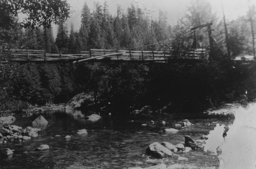 Old Foot Bridge of Butte