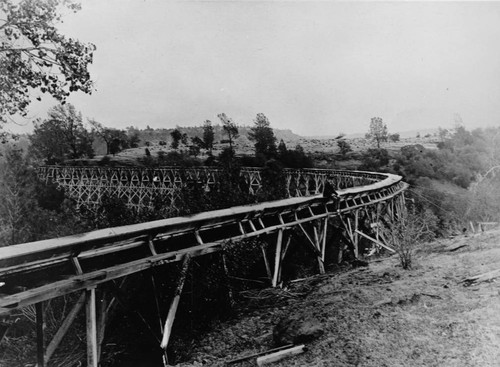 Chico Creek Canyon Flume