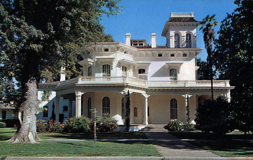 Front View of Bidwell Mansion