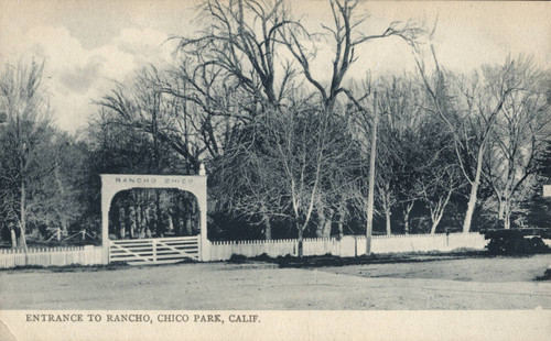 Entrance to Rancho Chico