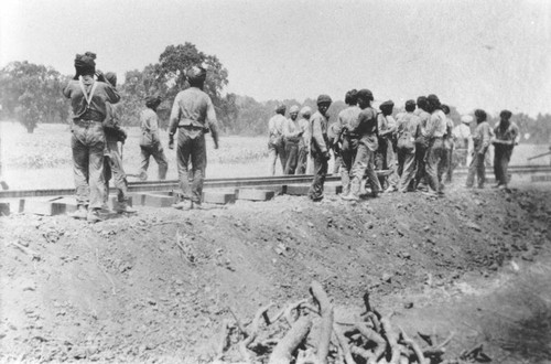 Laying Tracks for the Sacramento Northern Electric Railroad