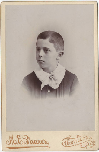 Portrait of unknown boy