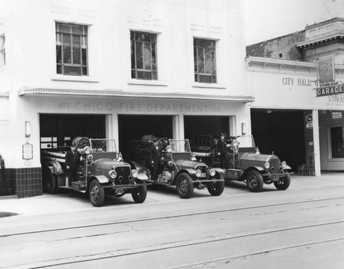 Fire Department Building in Chico, California