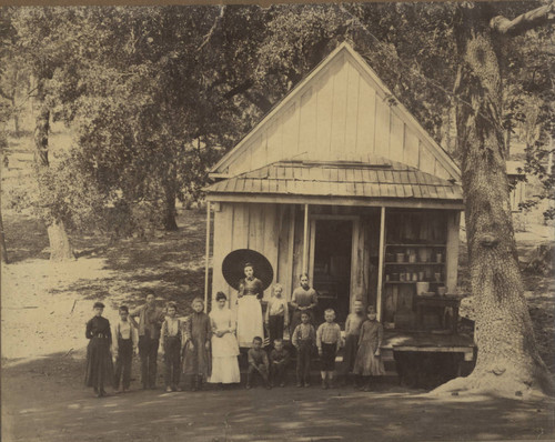 Class Portrait 1st Forest Ranch School