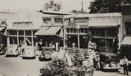 Parade Float On Main St