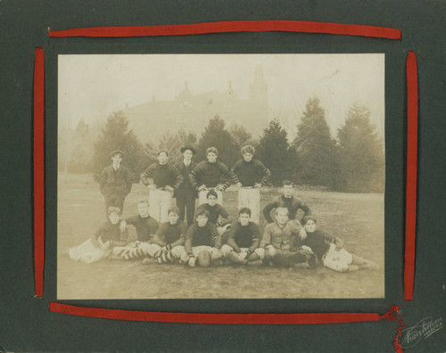 Early football or rugby team