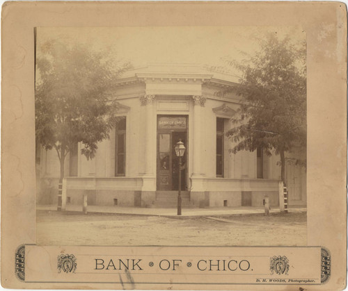 Front View of the Bank of Chico