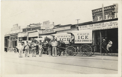 Chico Ice and Cold Storage Company Wagons