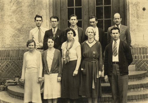 Student and teachers of Chico Normal School