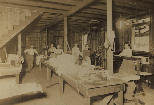 Interior view of Chico Laundry House