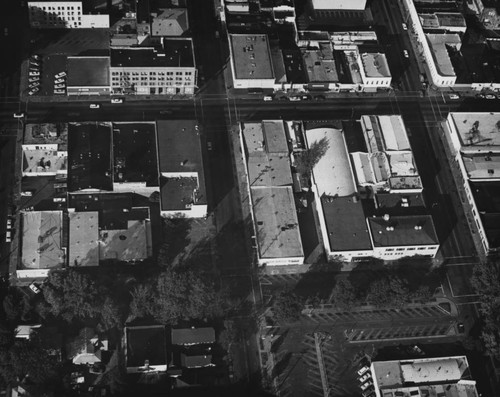 Aerial Photo of Downtown, Chico, California