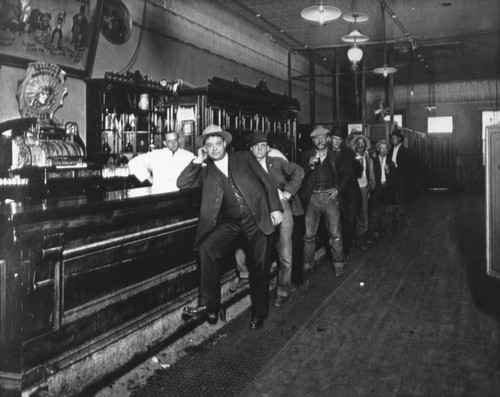 Inside a Saloon in Chico, California