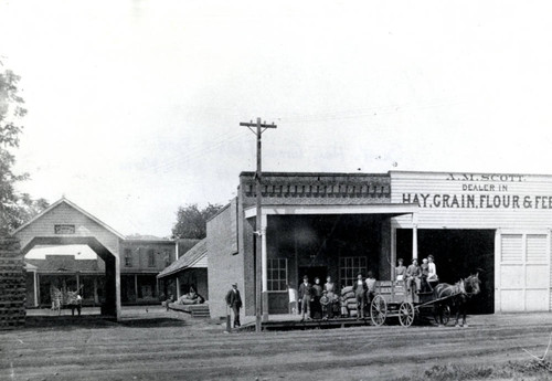 A.M. Scott's Hay, Grain, Flour, and Feed Store