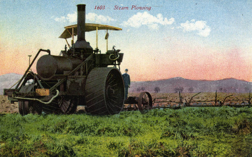 Steam tractor