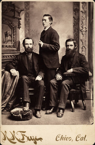 Portrait of the Nicholls brothers