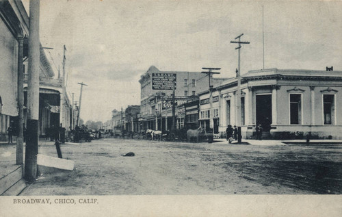 Broadway in Chico, California