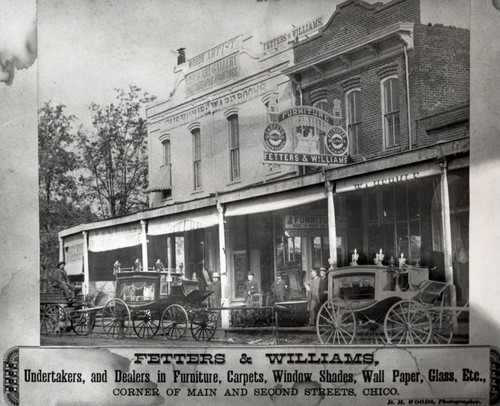 Fetters and Williams Furniture Dealers, Chico, California