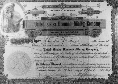 Stock Certificate