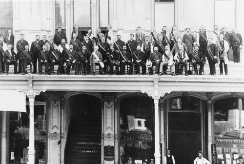 Members of the Independent Order of Odd Fellows