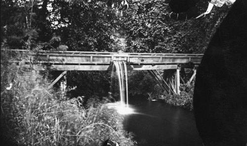 Flume at Big Chico Creek