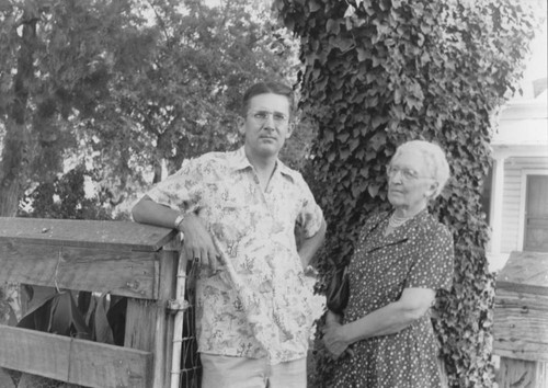 John Nopel and mother, Agnes Nopel