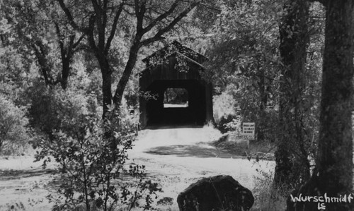 Postcard- Honey Run Covered Bridge