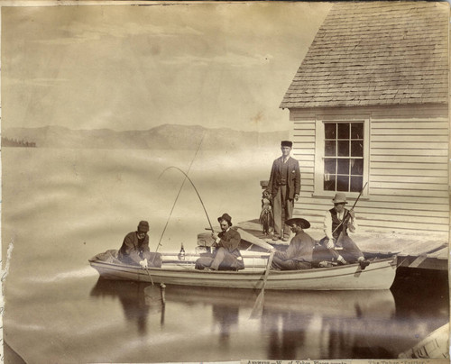 Fishing on Lake Tahoe